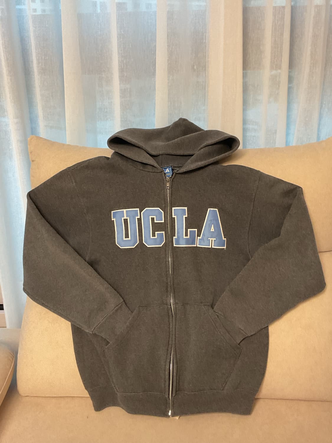UCLA made in usa zip up hoodie 상품이미지2