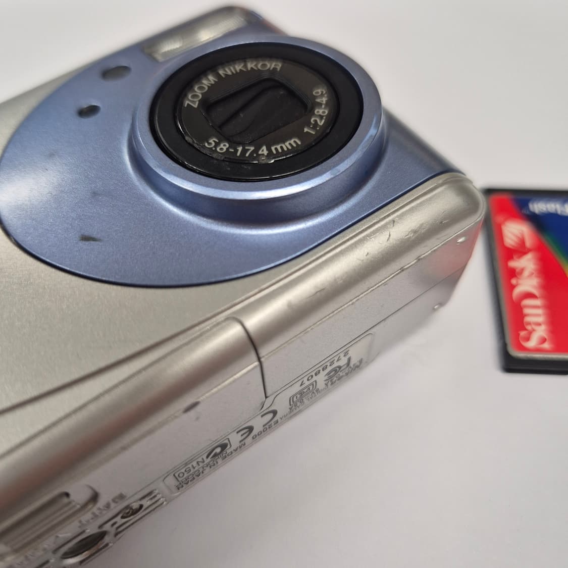 니콘 쿨픽스 2000 nikon coolpix 2000 실버 색상 상품이미지6
