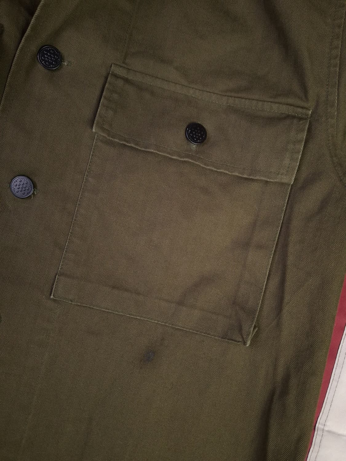 WW2 미군 HBT 복각 전투복 상의 상품이미지3