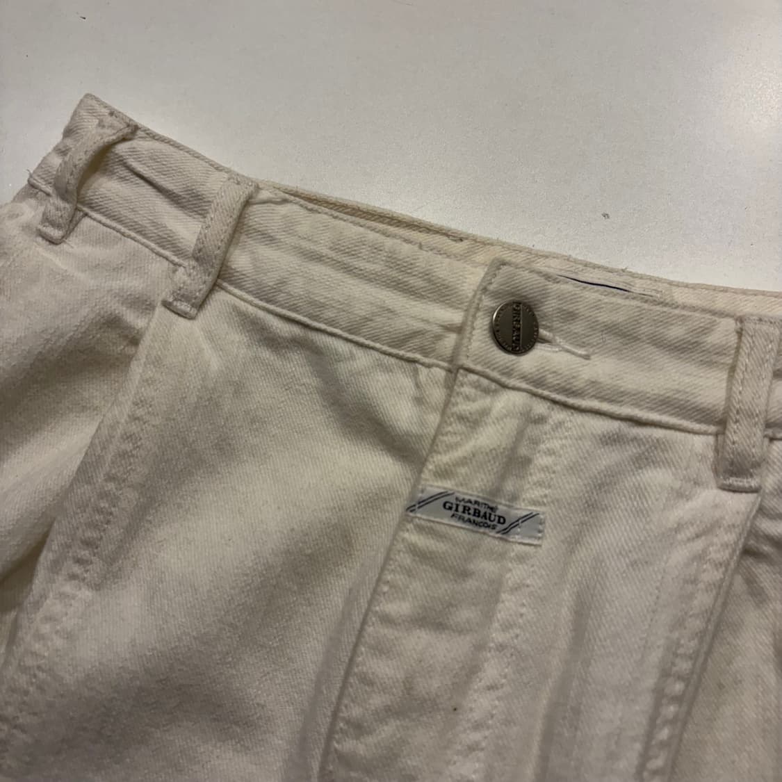 [25] 마리떼 프랑소와저버 아이보리 화이트 와이드 팬츠 C769 상품이미지3