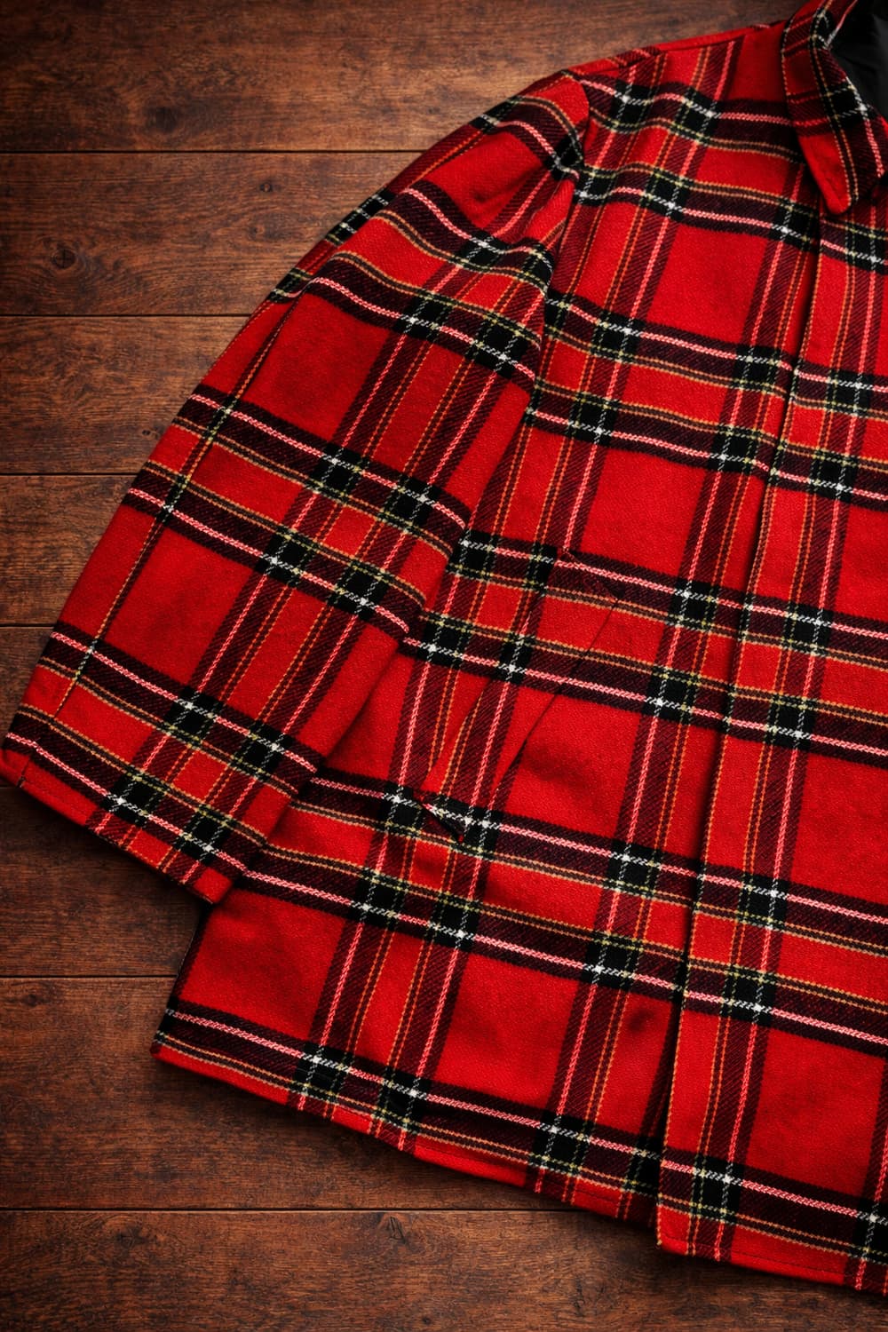 60~70's 펜들턴 리버시블 울 체크 자켓 100~105 상품이미지3