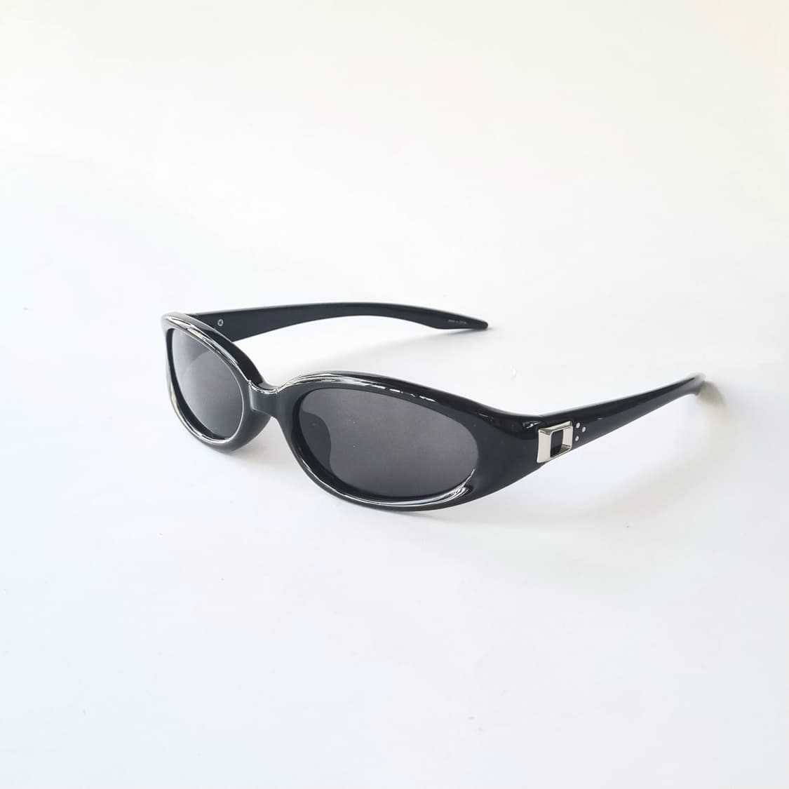 빈티지 Y2K  Cyber 스포츠 오벌 선글라스 상품이미지1