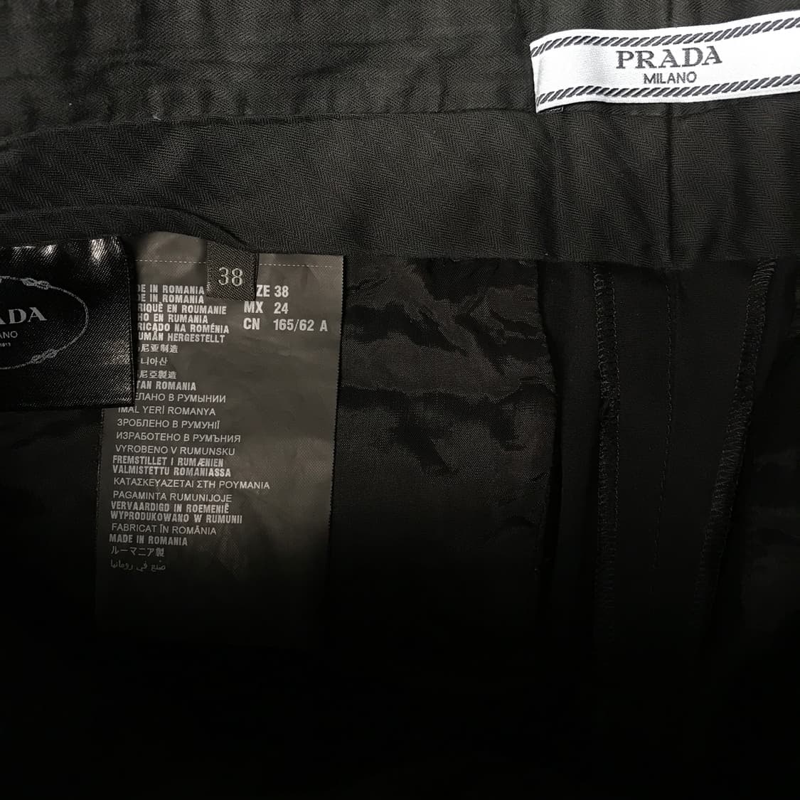 프라다 슬랙스 38(W) 상품이미지6