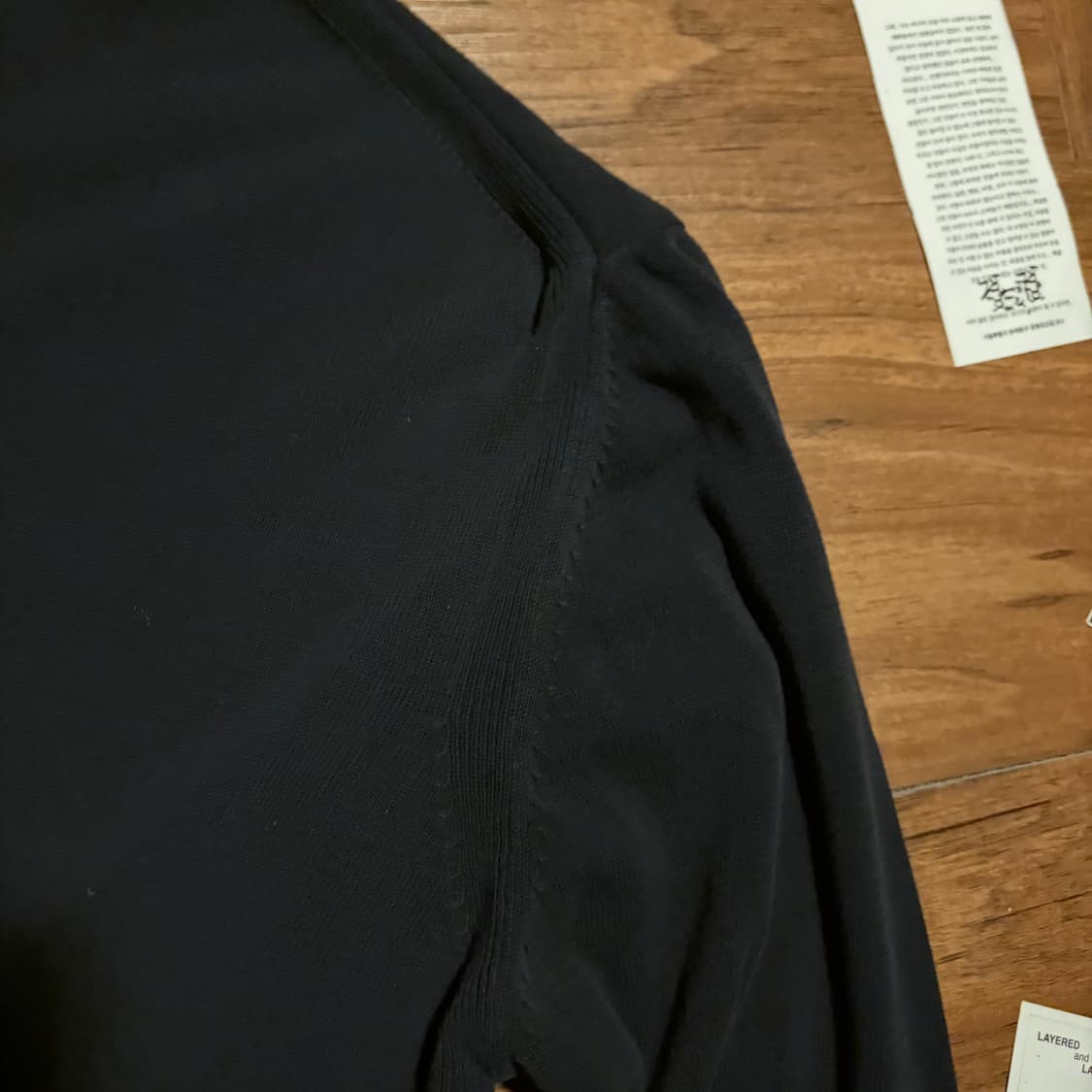 CP COMPANY COTTON V-NECK LONG SLEEVE 상품이미지4