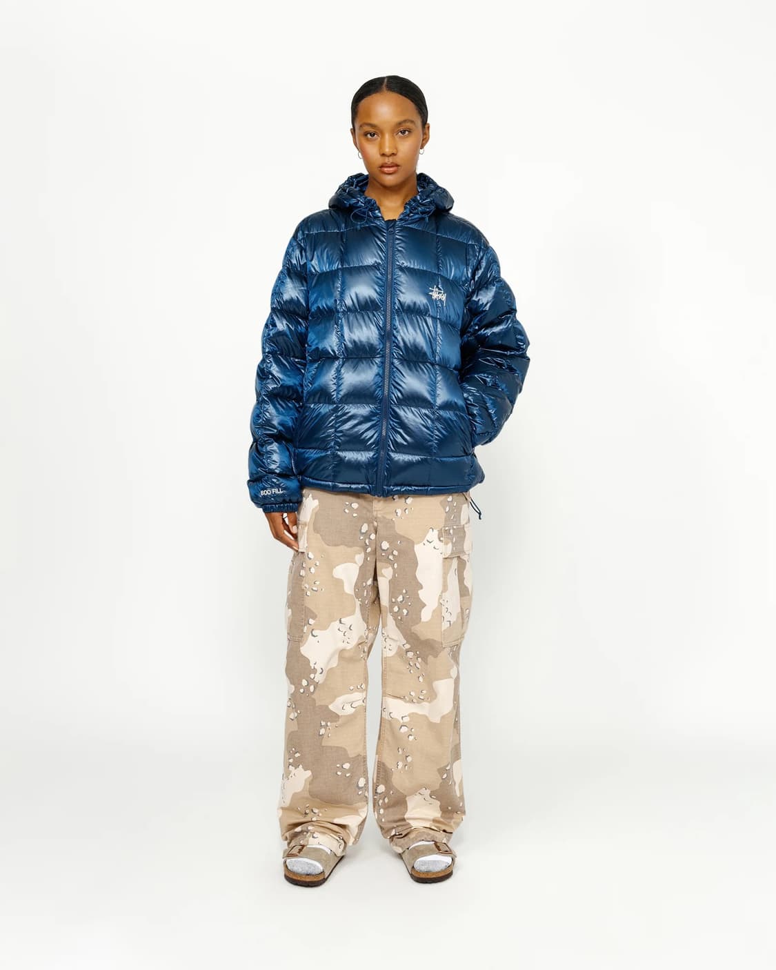 stussy 스투시 미드웨이트 퍼퍼 로얄 600필 M (100-105) 상품이미지1