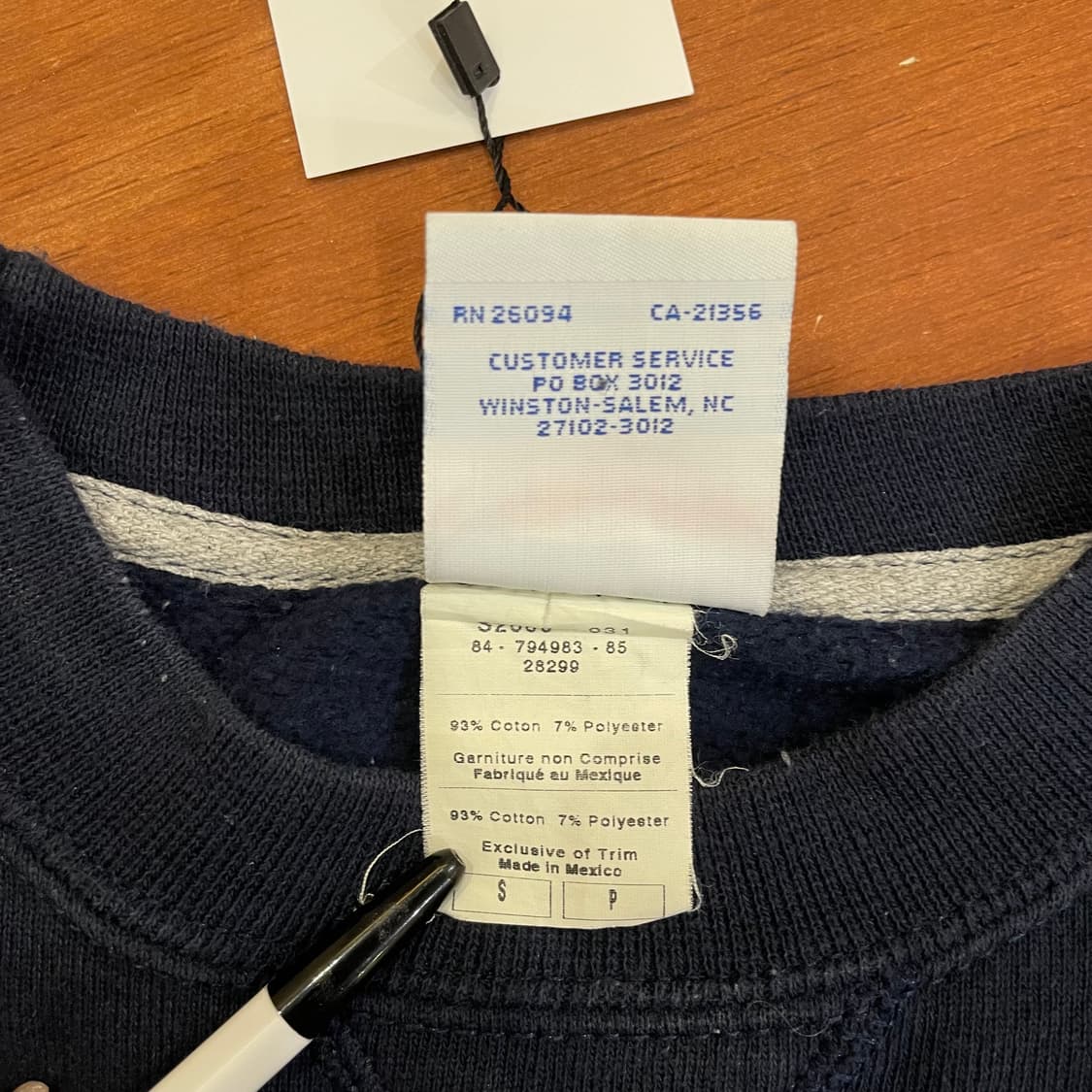 (S) Champion 챔피온 유니버시티 자수 스웻셔츠 맨투맨 상품이미지10