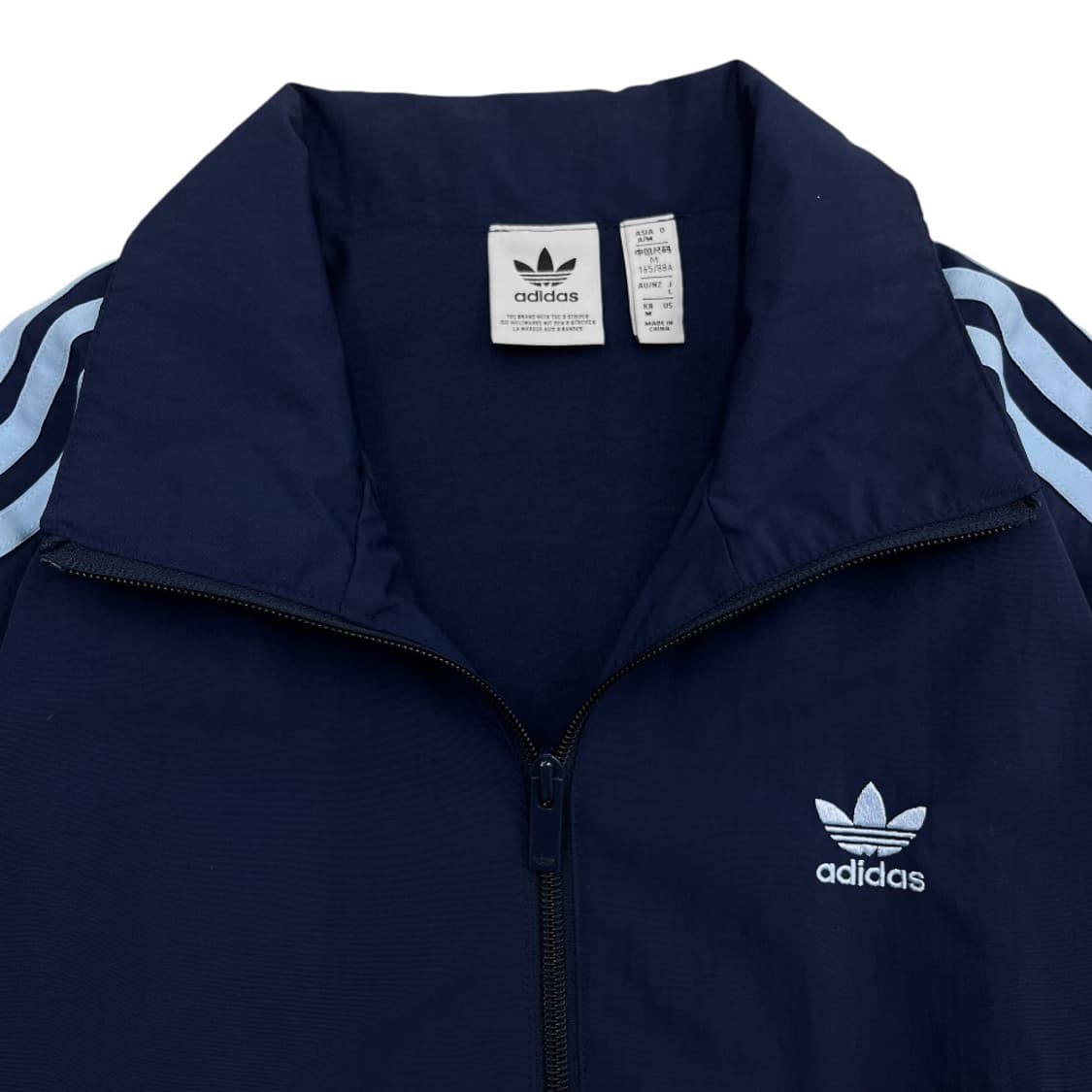 아디다스 소라 라인 네이비 바람막이 M 상품이미지5