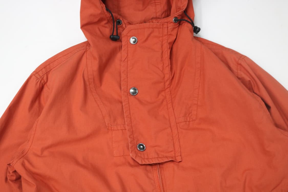 빈티지 오렌지 테크니컬 후드 윈드브레이커 자켓 (M) 상품이미지4