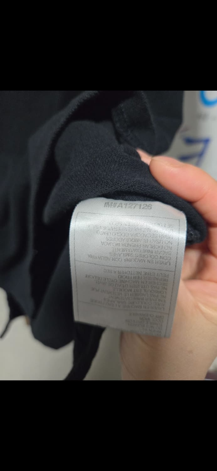 폴로 랄프로렌 남성 카라티 블랙 M택포 상품이미지4