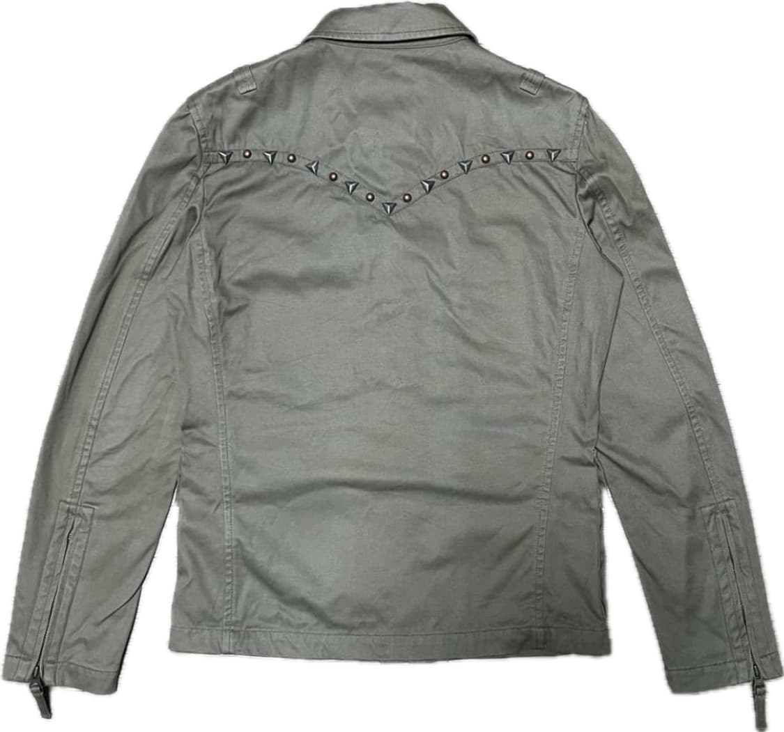 291295=Homme 스터드 밀리터리 자켓 상품이미지2