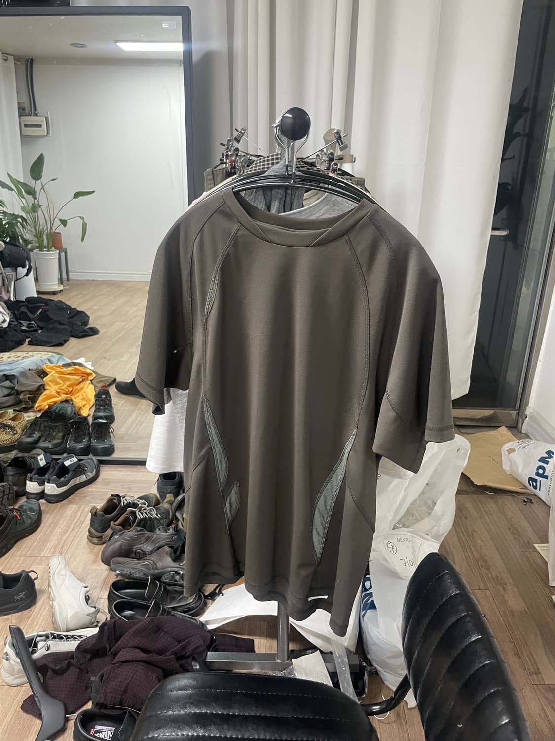 산산기어 패널 티셔츠 25ss 3사이즈 상품이미지1