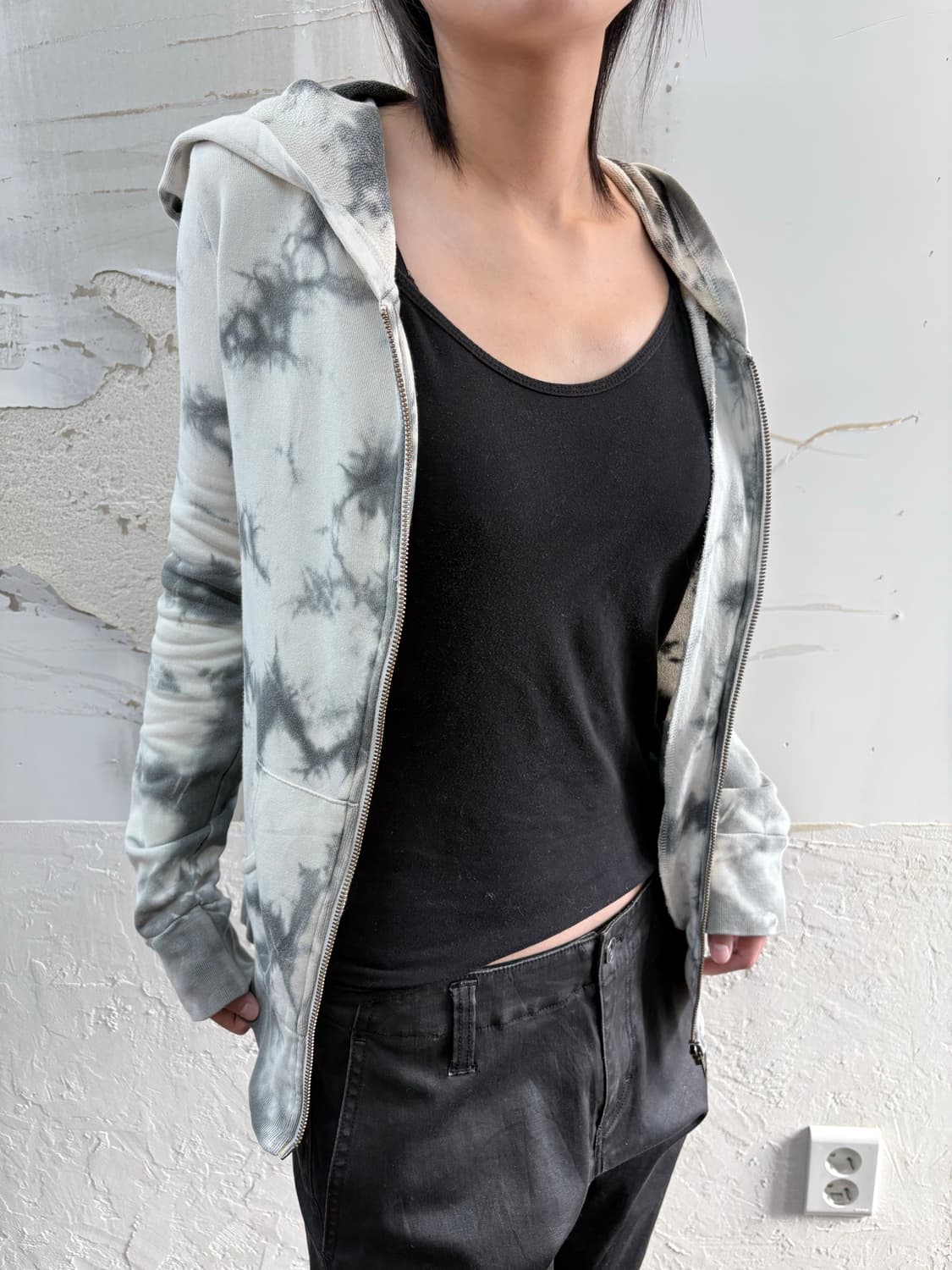 Tie-Dye Hooded Zip-Up 상품이미지3