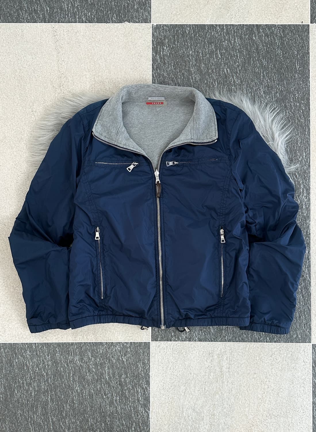 프라다 스포츠 나일론/스웻 리버시블 자켓 상품이미지1