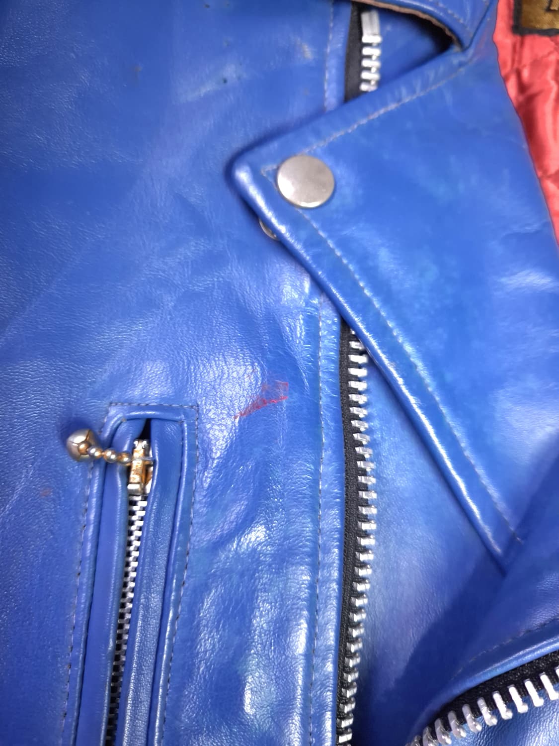 오리지날 영국제조 666 리얼레더 라이더자켓 상품이미지5