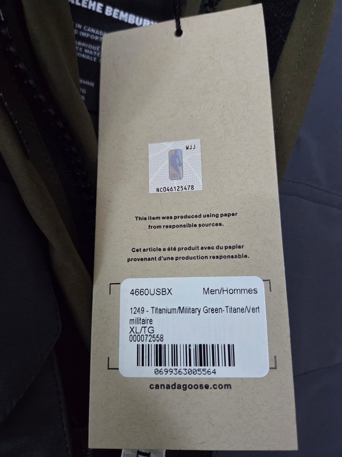 캐나다구스 콜라보 살레헤 벰버리 익스페디션 파카 새제품 상품이미지9