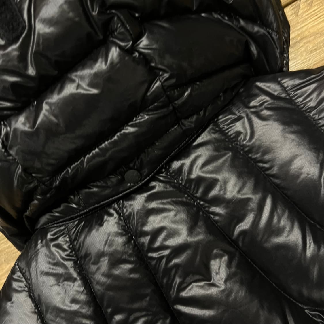 코오롱 경량 패딩 블랙 딱붙  상품이미지5