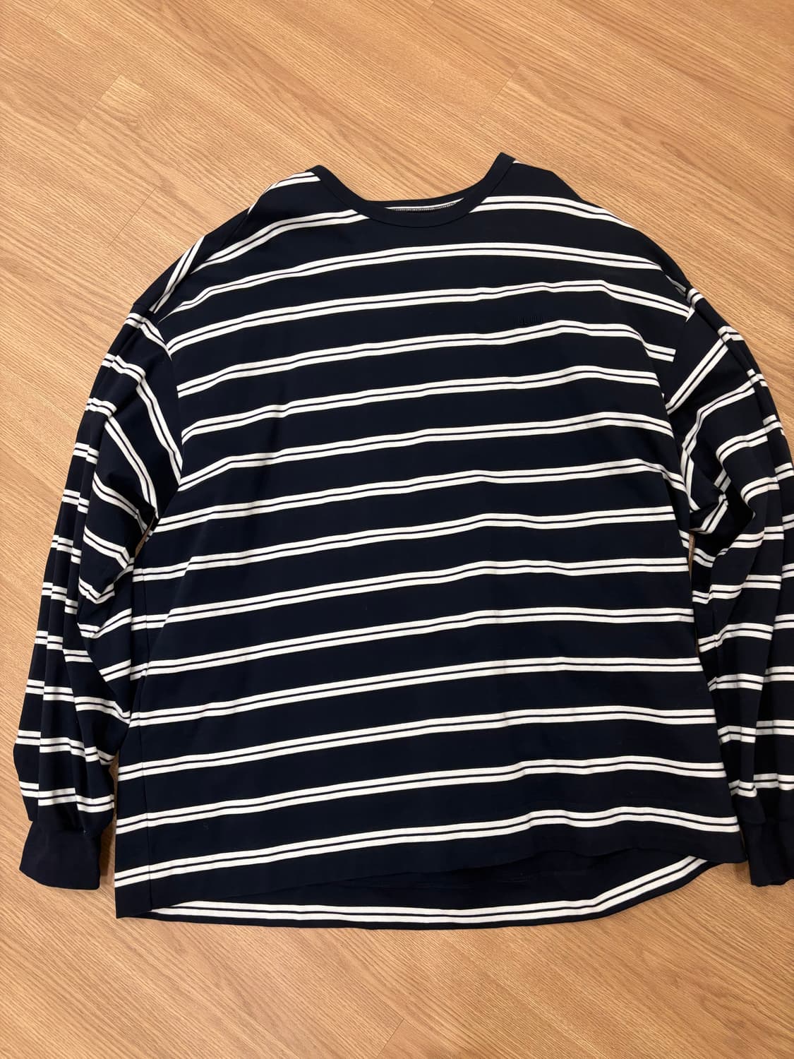 준지 스트라이프 롱슬리브 긴팔티 상품이미지2