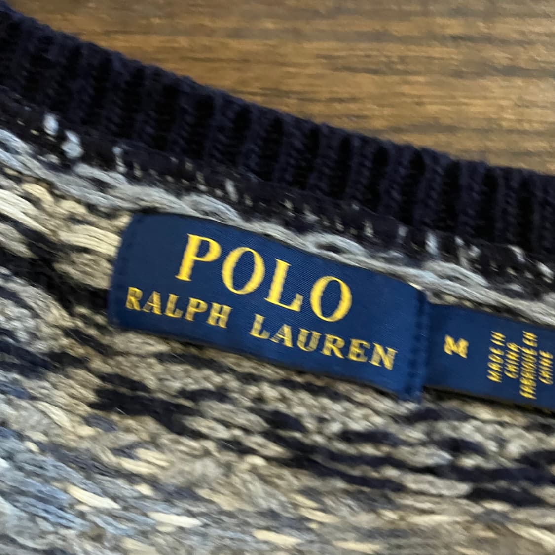 폴로 랄프로렌 페어아일 베스트 M 상품이미지5