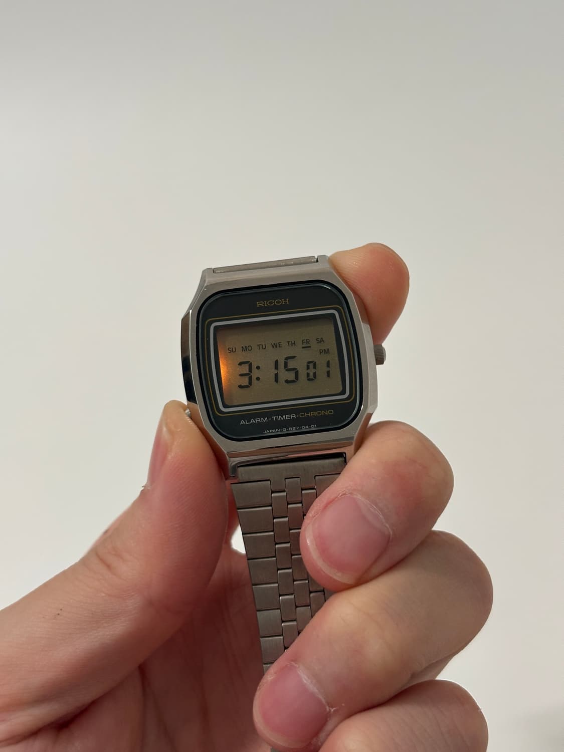 1980s Square Requartz Lcd (Deadstock) 상품이미지1