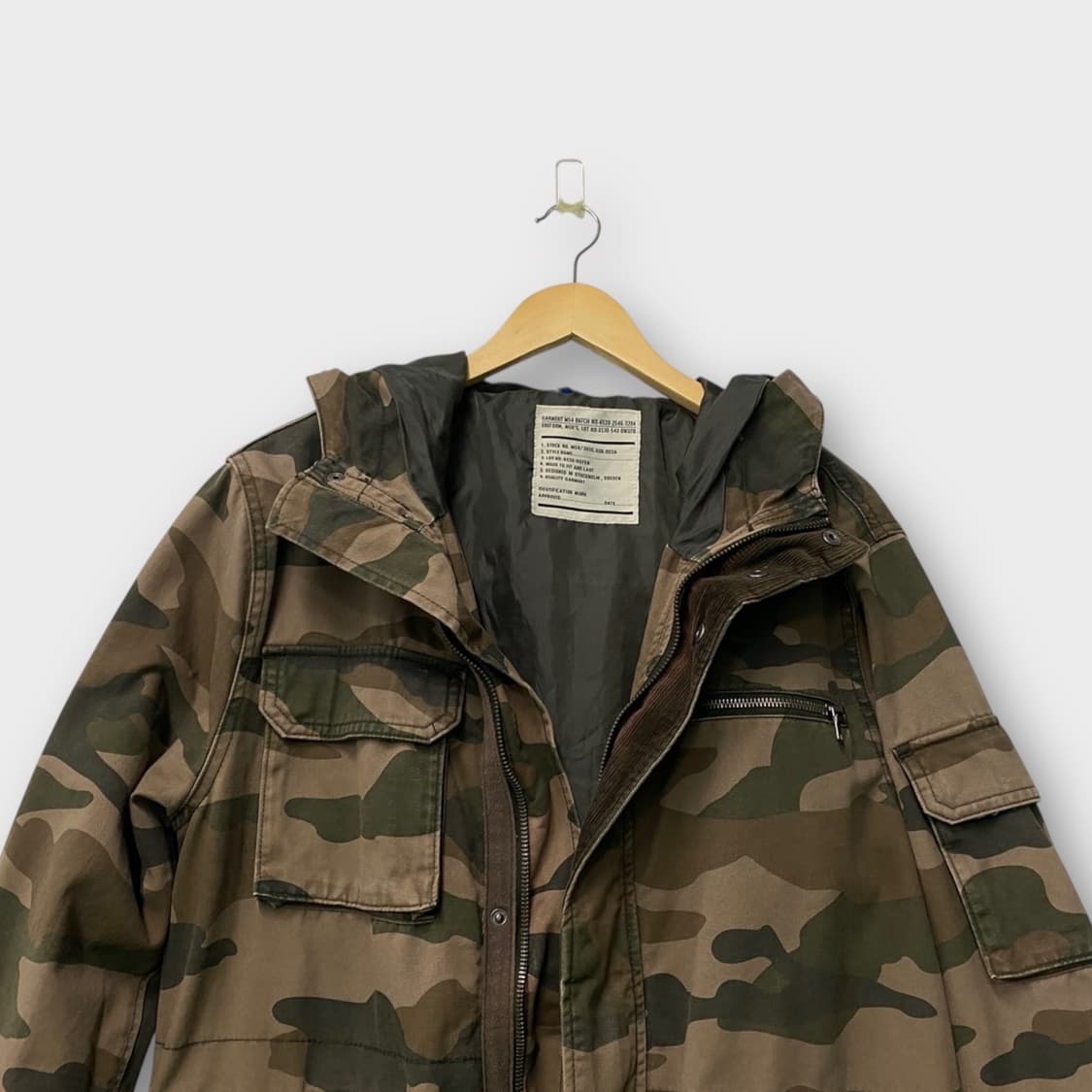 H&M 밀리터리 야상 L 상품이미지4