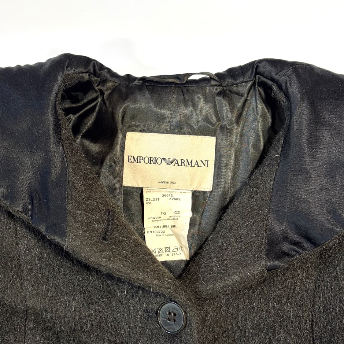 엠포리오 아르마니 알파카 모 코트 상품이미지4