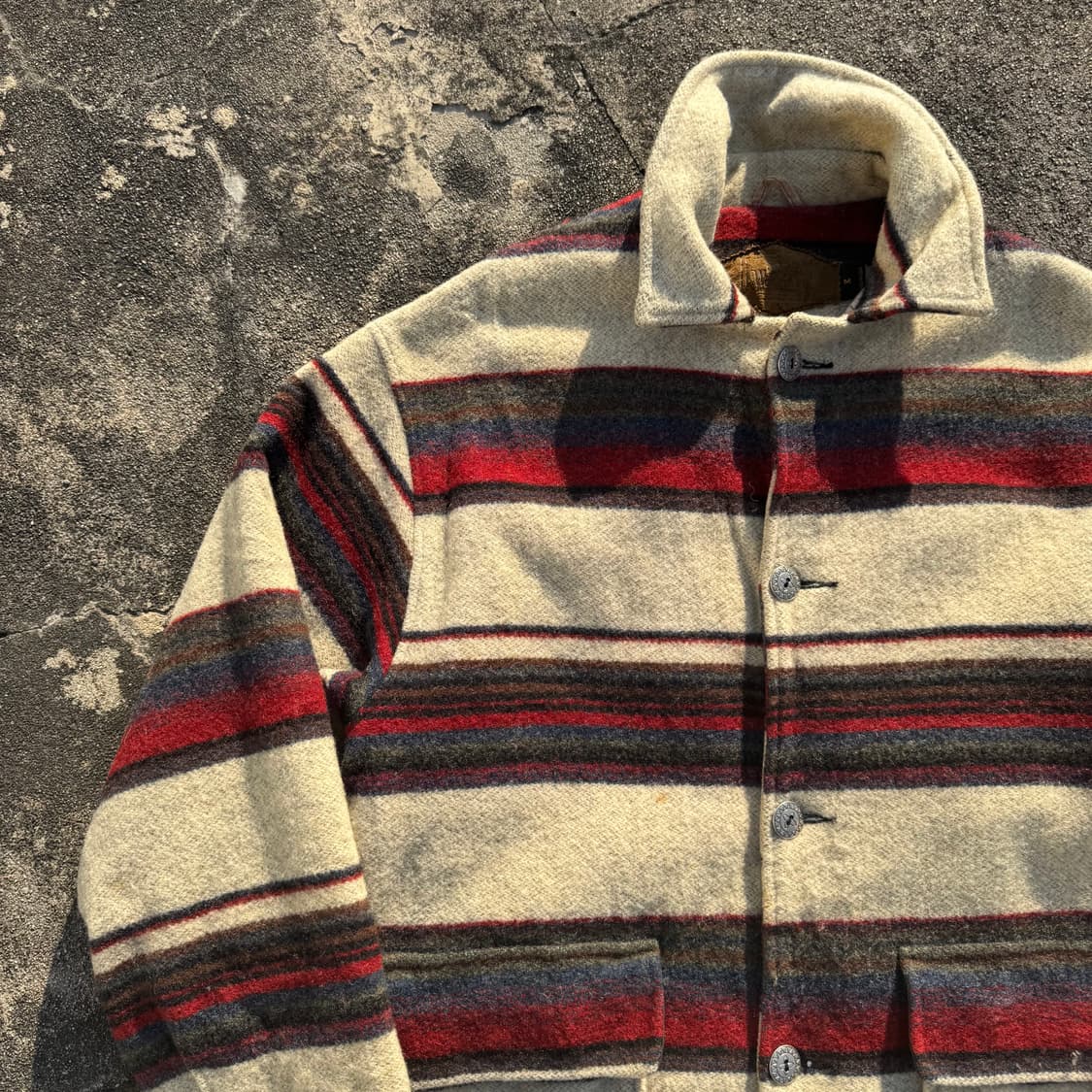[M~L] 90s Woolrich 울리치 블랭킷 울 자켓 상품이미지4