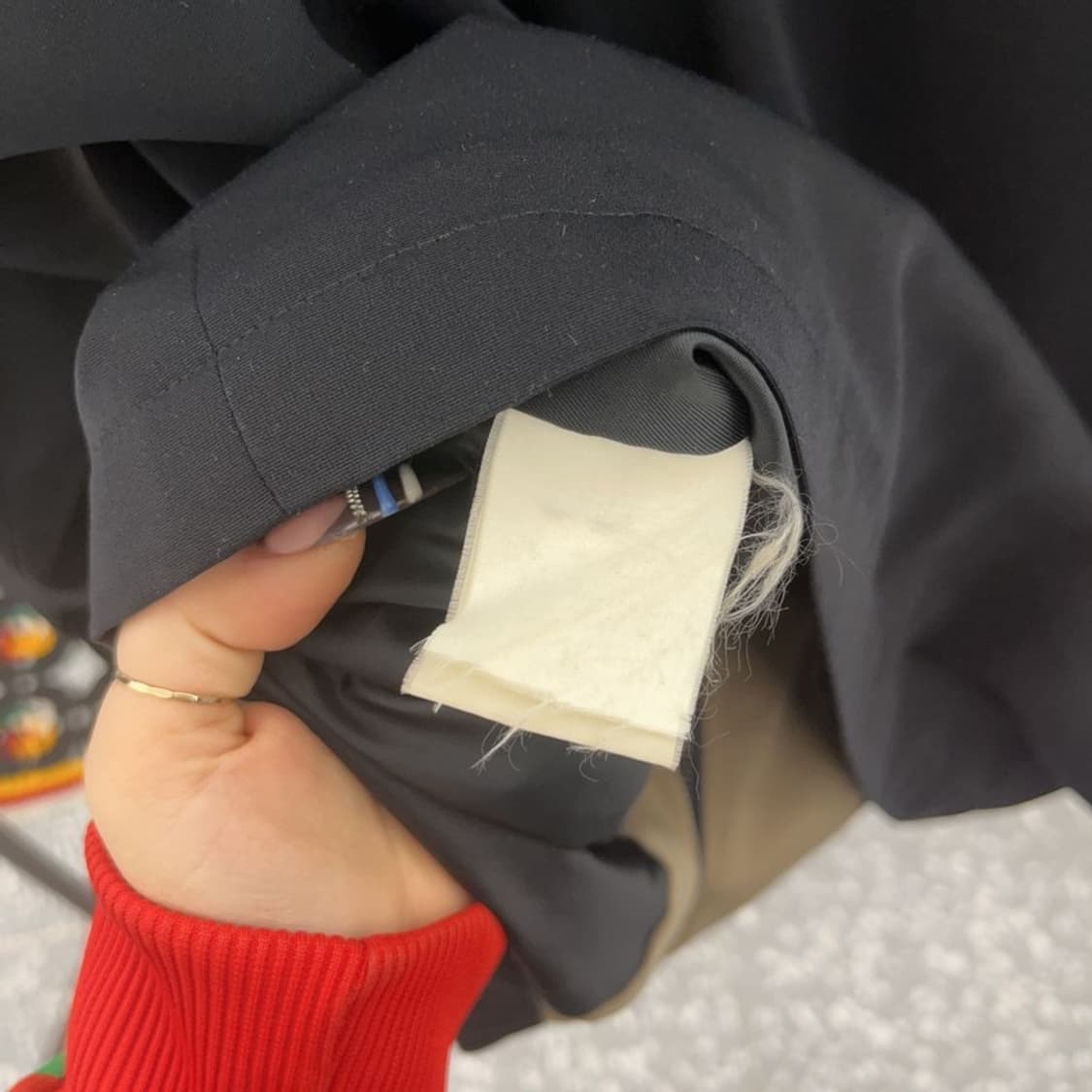 입생로랑 모던캐주얼 스윙톱 블루종 자켓 100 C07811 상품이미지6