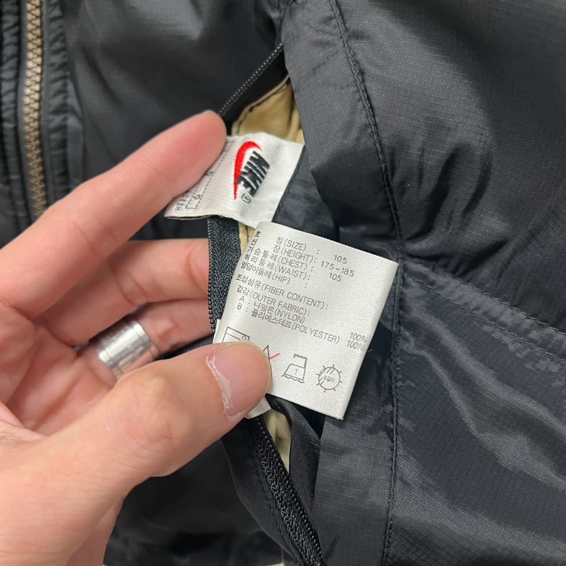 90s 나이키 콜로라도 버팔로우스 리버시블 패딩 조끼 105 상품이미지6