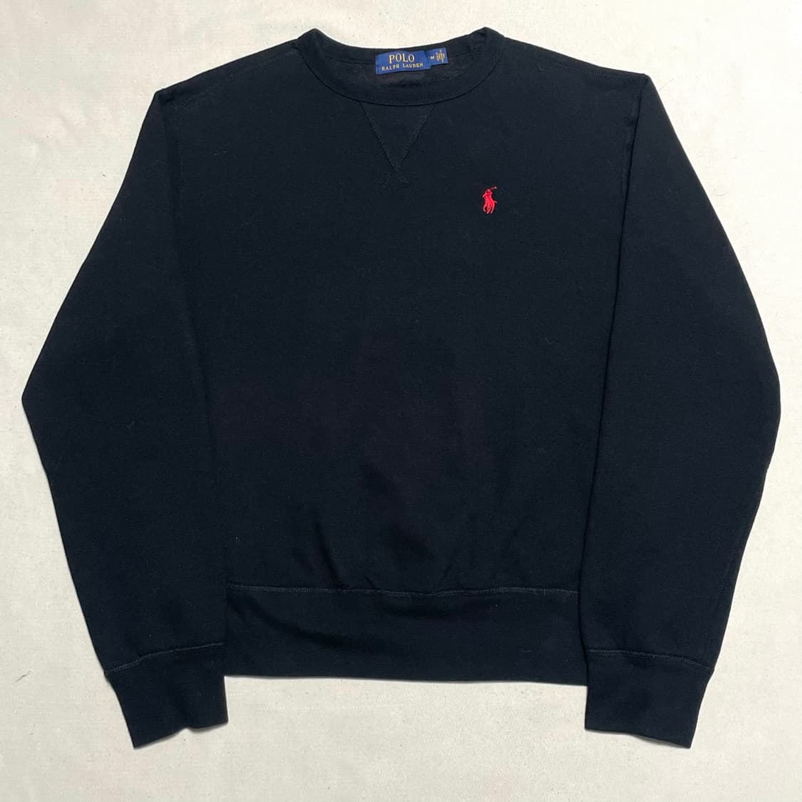 M 폴로랄프로렌 블랙 맨투맨 상품이미지2