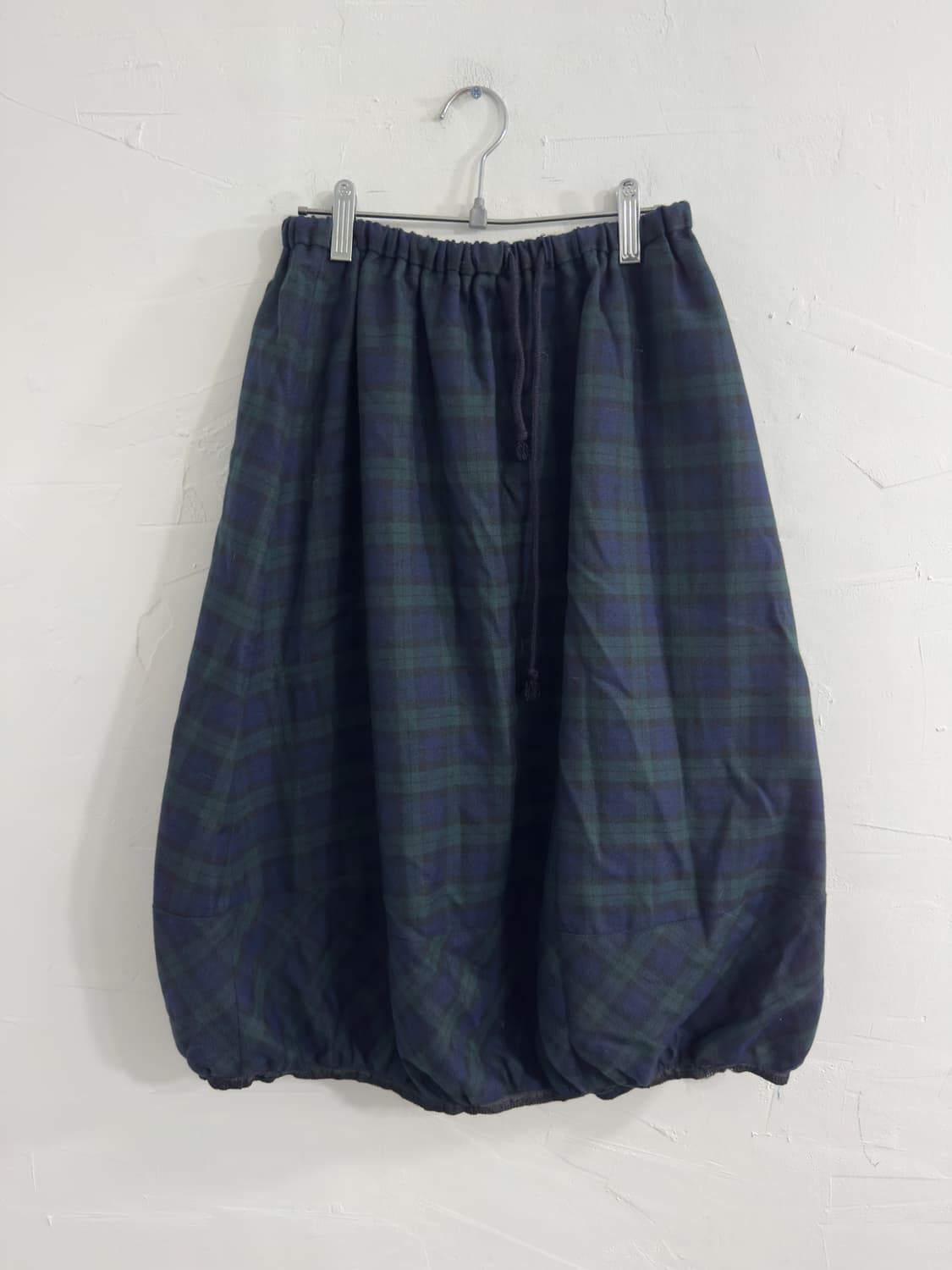 sage check puff skirt 상품이미지1