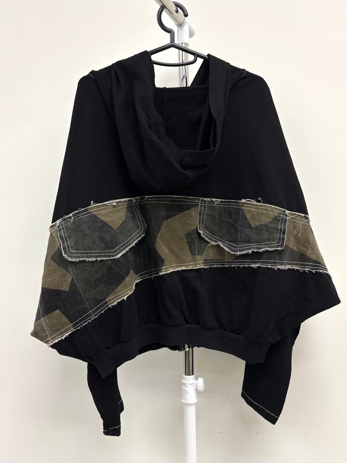 빈티지 카모 그런지 후드집업 상품이미지8