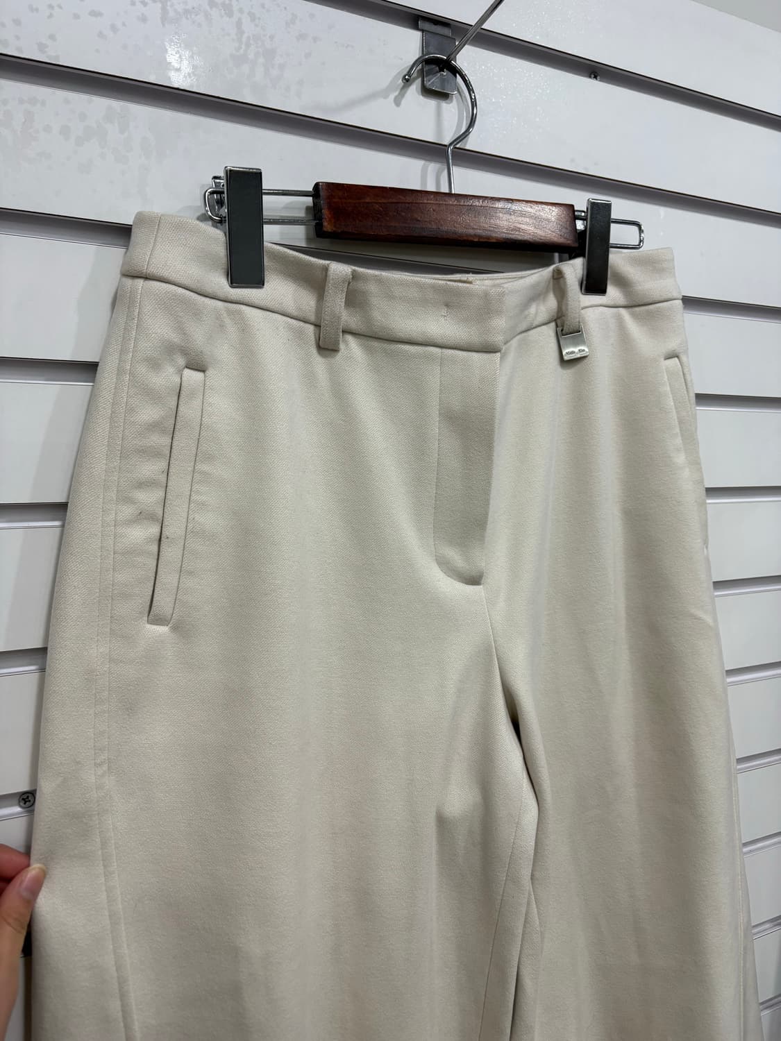 마뗑킴 아이보리 스트링 팬츠 M 상품이미지3