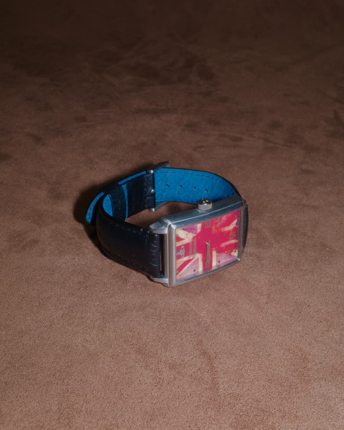 비비안웨스트우드 유니언잭 레더 시계 워치 상품이미지1