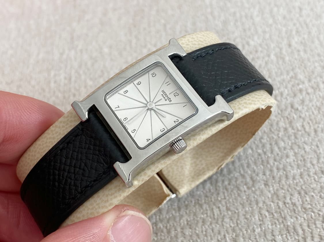 에르메스 H아워 HH1.210 여성용 PM 화이트 다이얼 쿼츠 상품이미지7