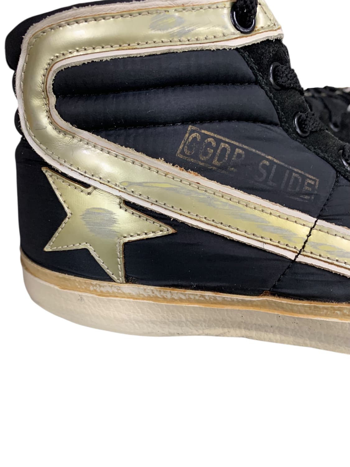 골든구스 빈티지 슬라이드 하이탑 39(245) 상품이미지9
