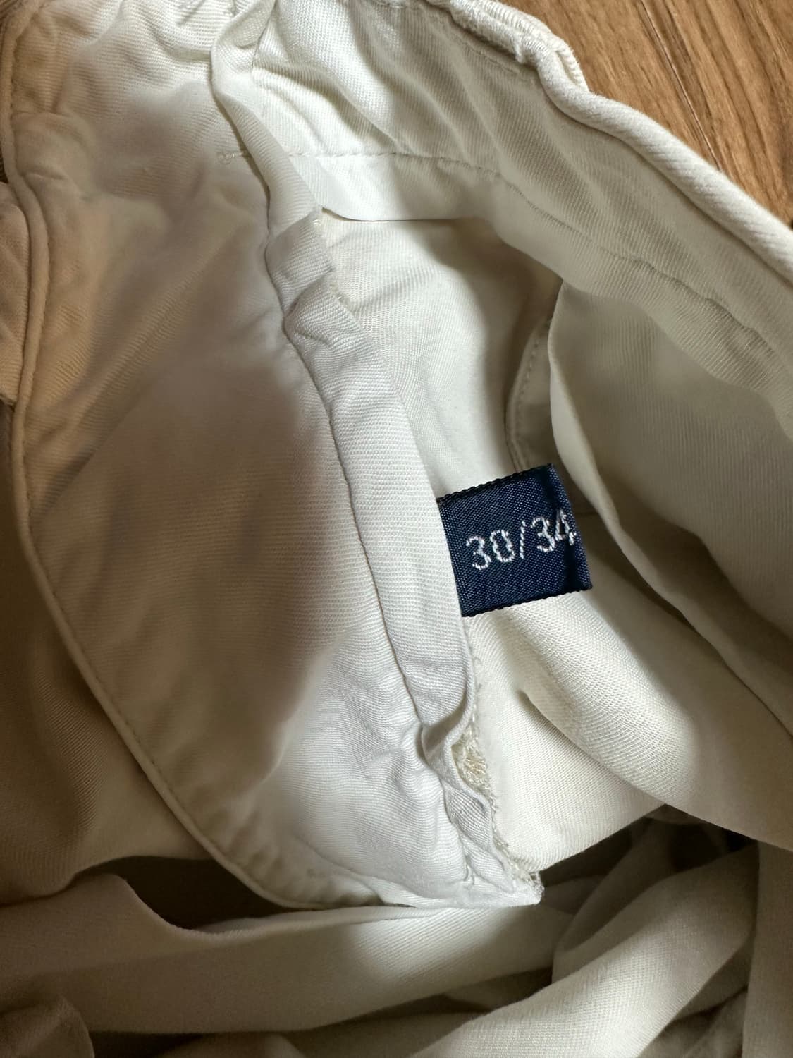 90s 빈티지 폴로 치노 팬츠 아이보리 상품이미지7