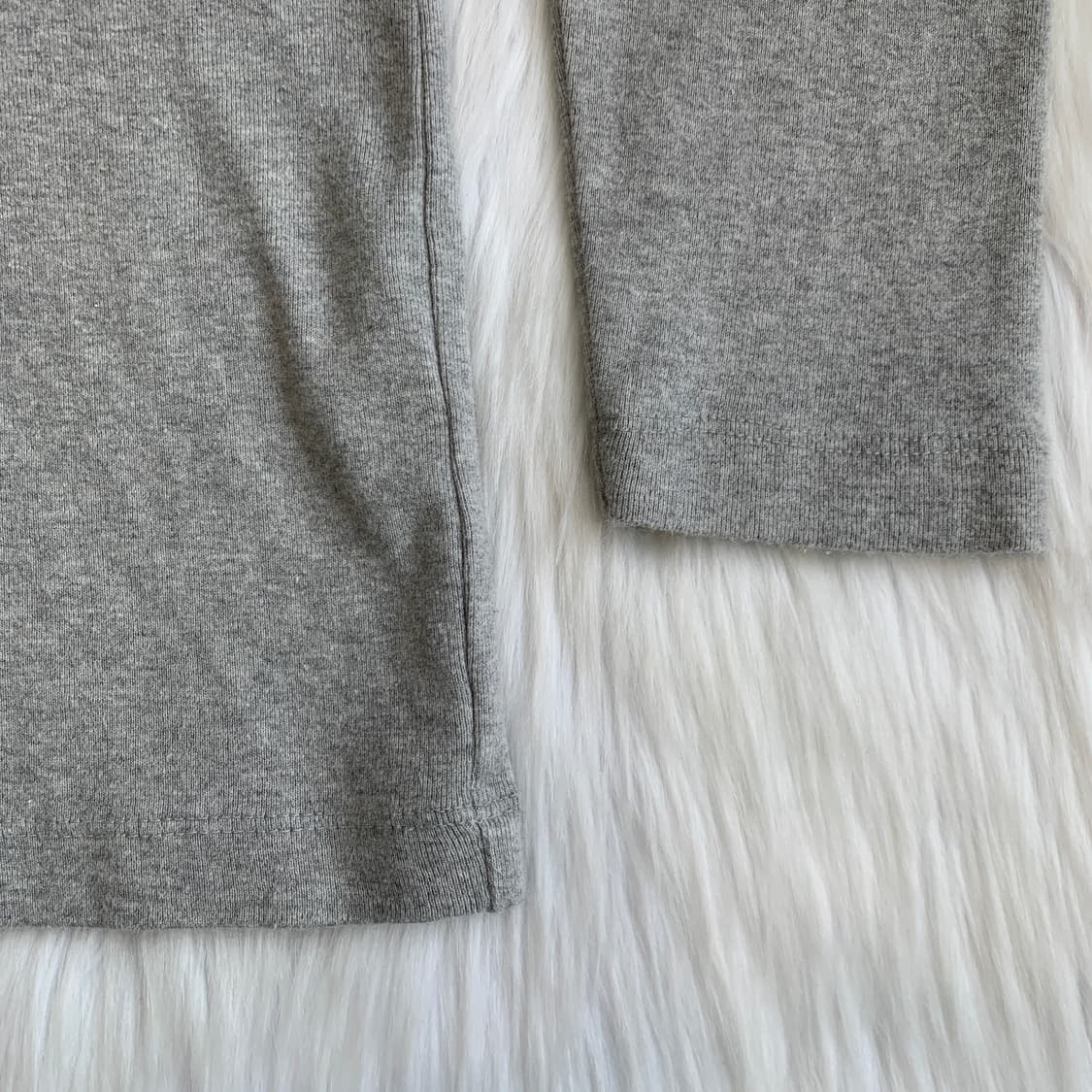 RUSS K 빈티지 레터링 브이넥 티셔츠 1903 상품이미지6