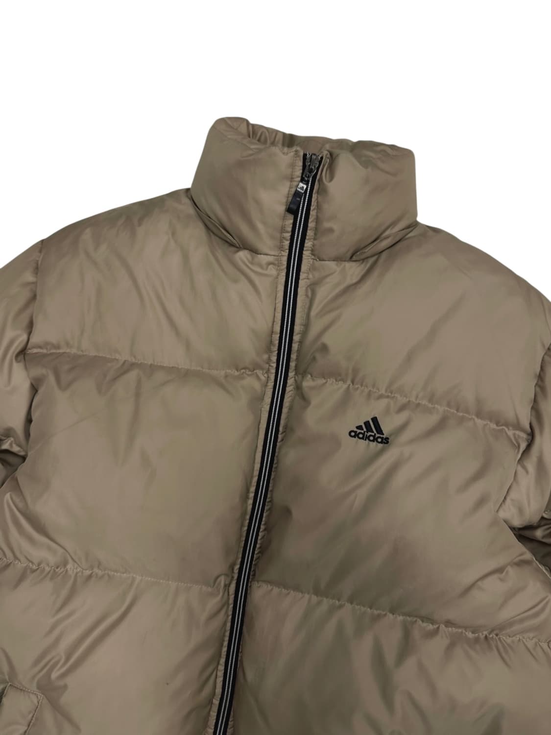 00s 아디다스 올드스쿨 덕다운 패딩 베이지 (M~XL) 상품이미지2