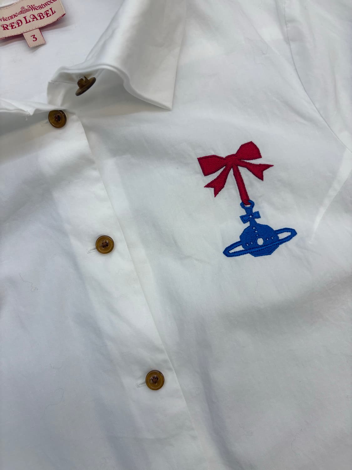 비비안웨스트우드 레드라벨 반팔 셔츠 상품이미지5