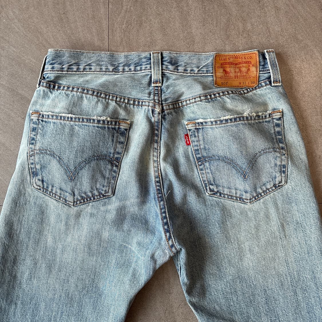 리바이스 정품 501 데님 팬츠 상품이미지8