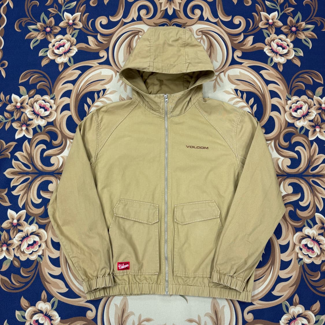 (XL)볼컴VOLCOM 후드 워크자켓(베이지) 상품이미지1