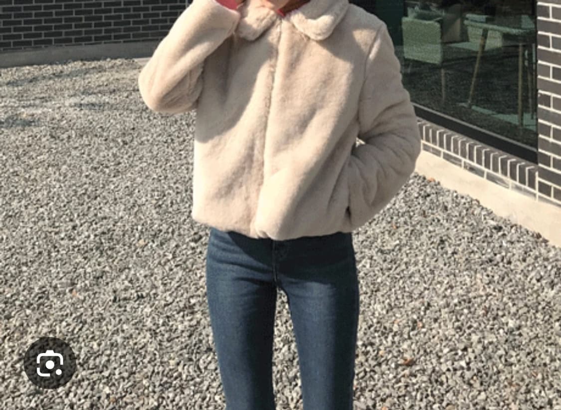 베이지 퍼자켓 상품이미지3