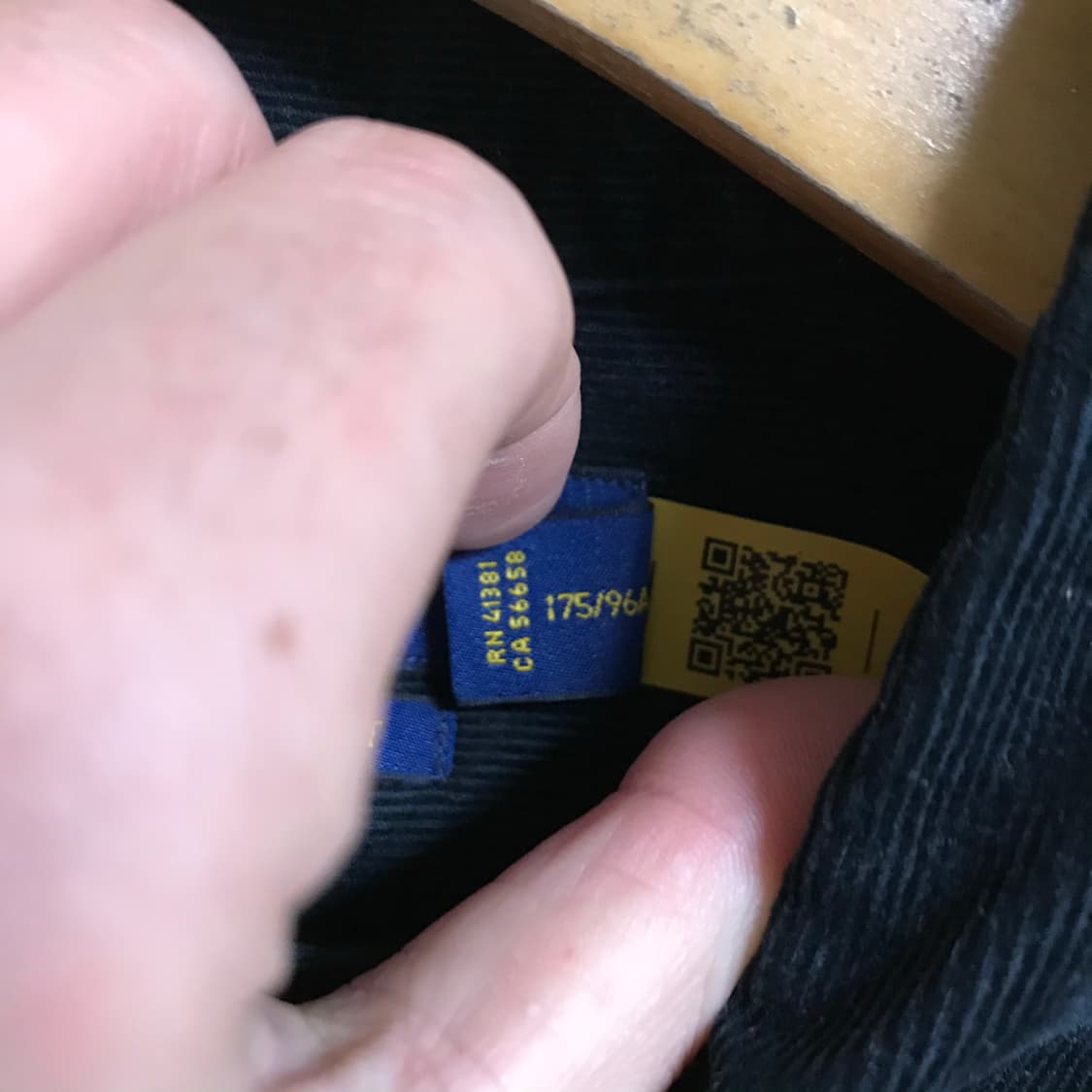 폴로 검정 골덴 코듀로이 셔츠 상품이미지4