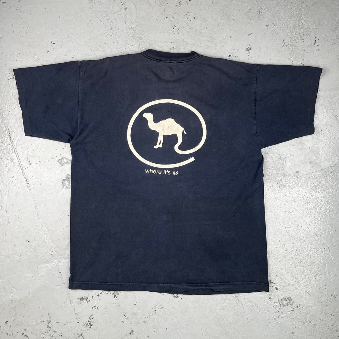 빈티지 카멜 where it's @ 반팔티 상품이미지4