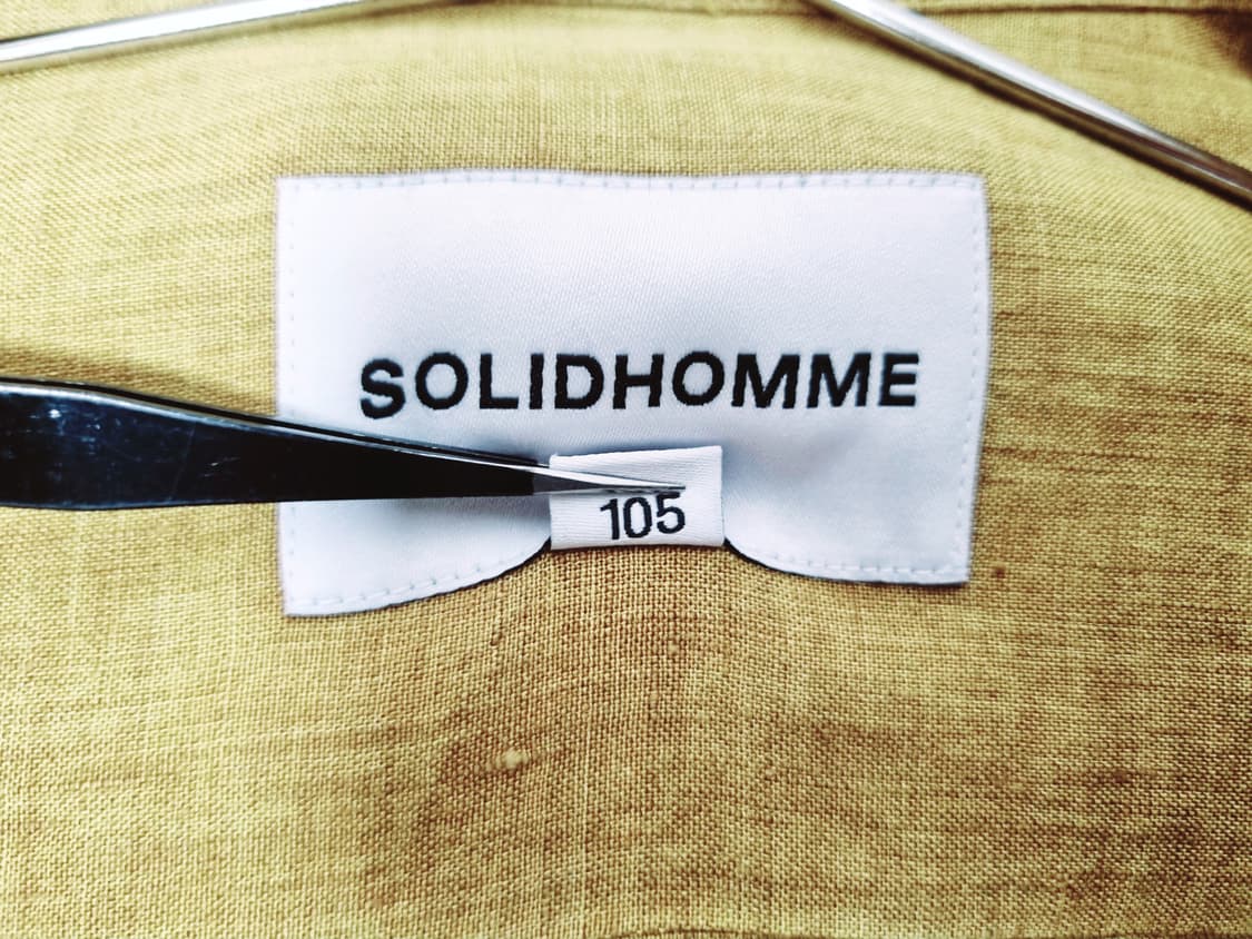 남성 솔리드옴므 린넨 마 긴팔 남방 셔츠 상품이미지7