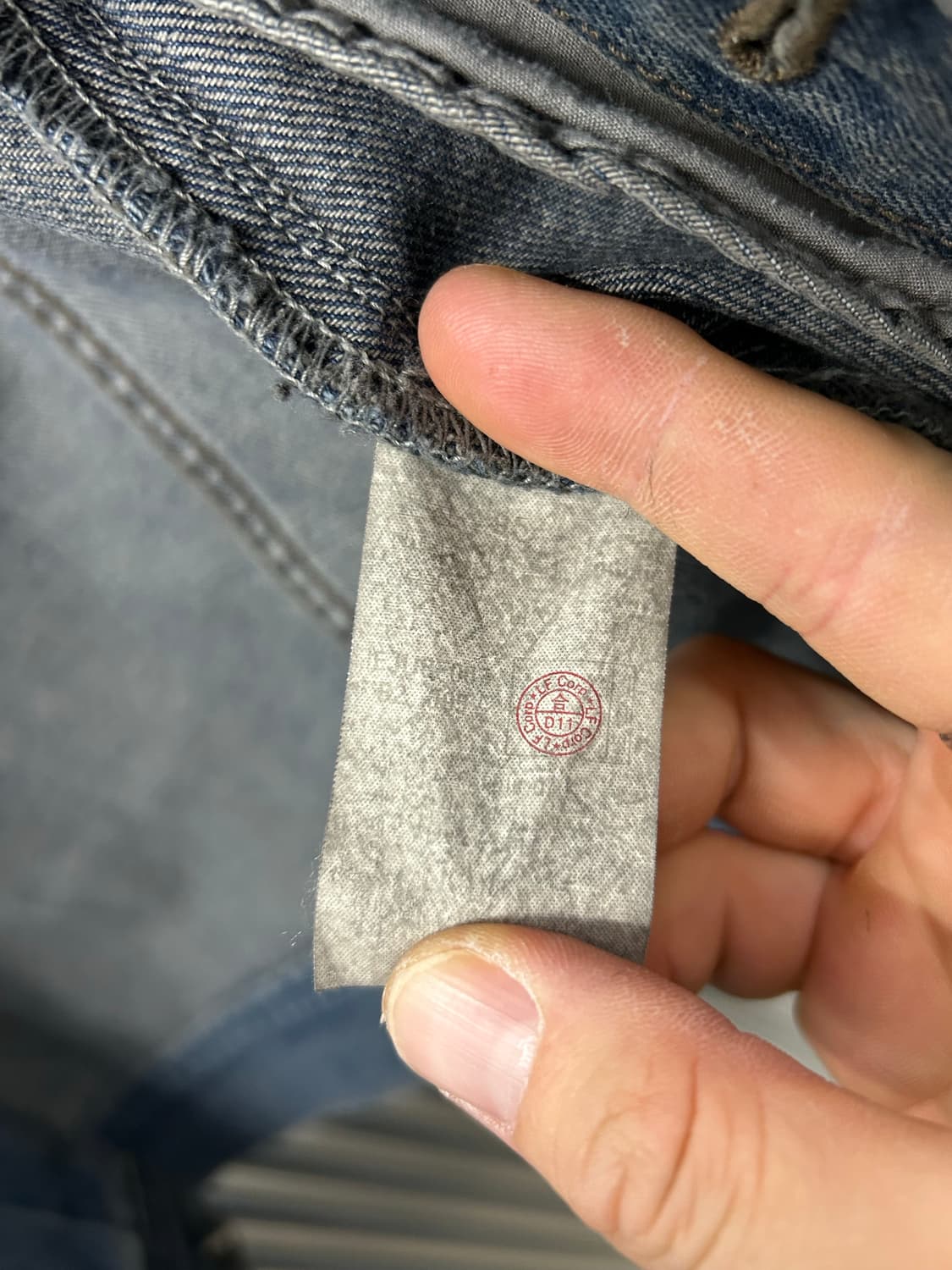 ILCORSO 베이직 데님 자켓 상품이미지5