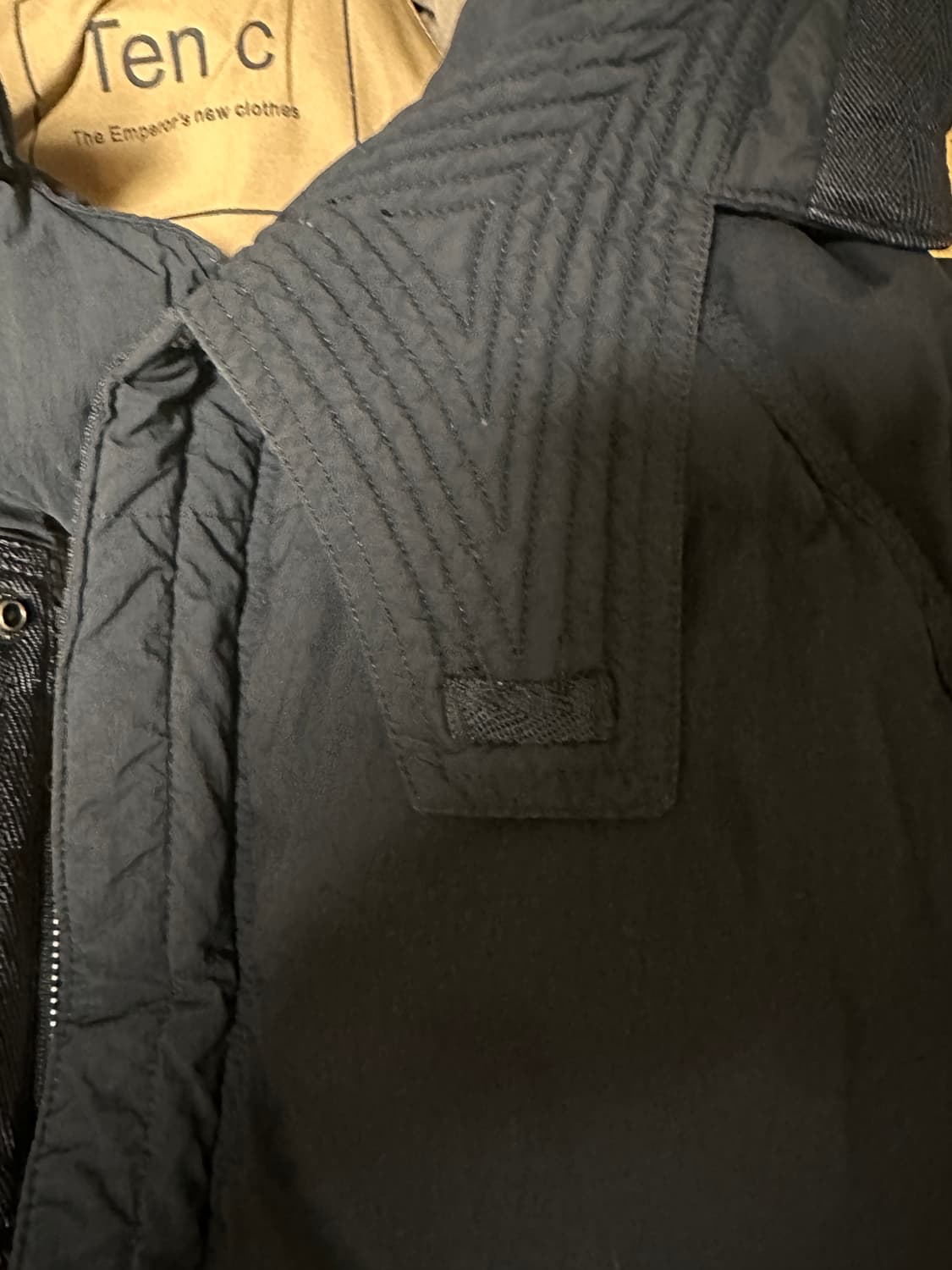 Ten c 텐씨 아틱 다운 파카 블랙 52사이즈 상품이미지5