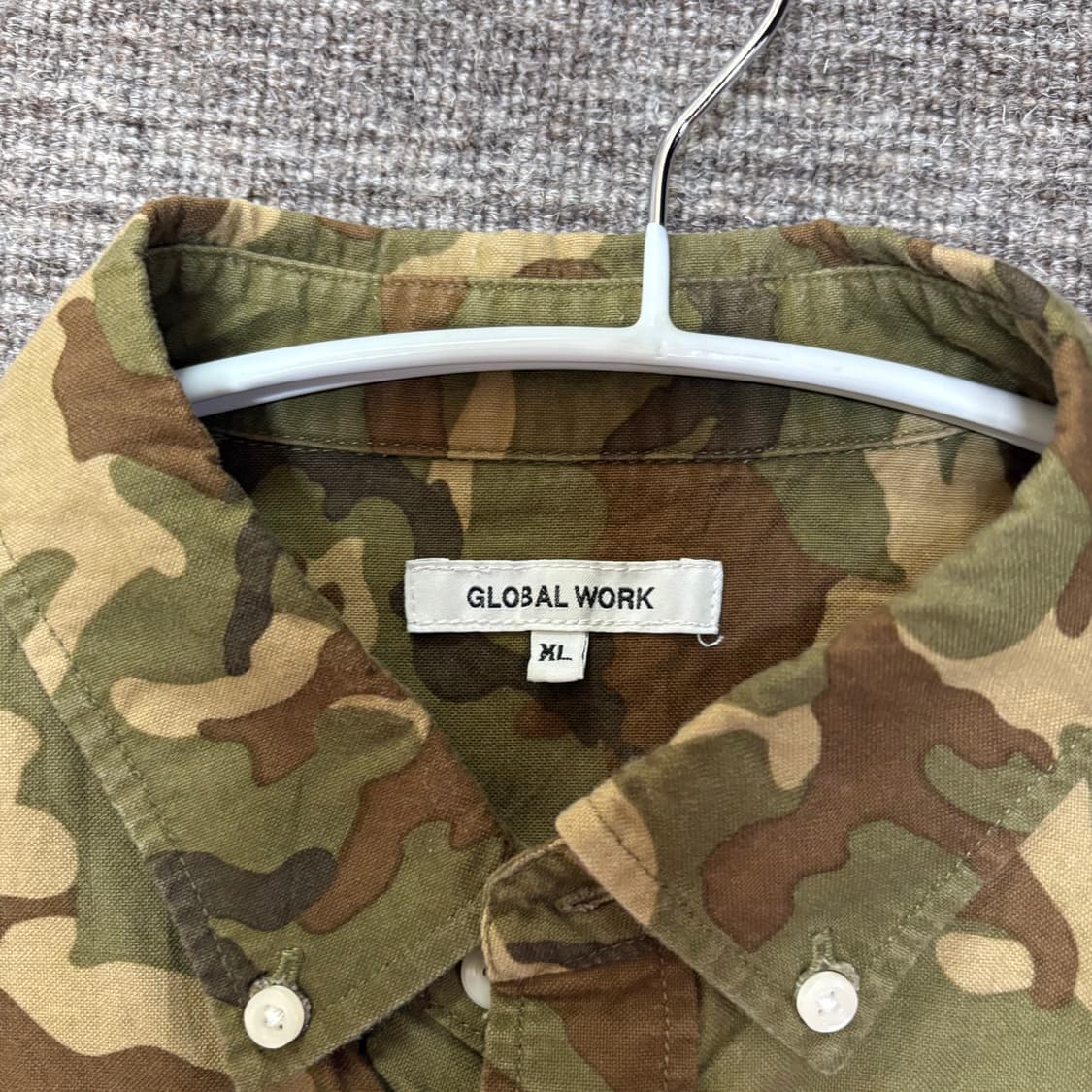 GLOBAL WORK 카모셔츠 상품이미지3