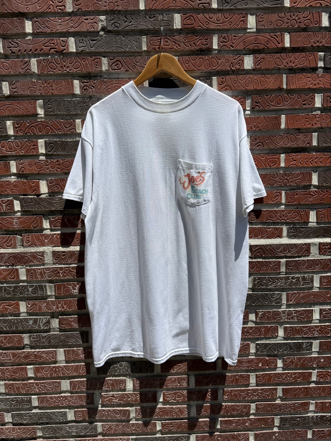 카멜 90s 빈티지 포켓 티셔츠 상품이미지2