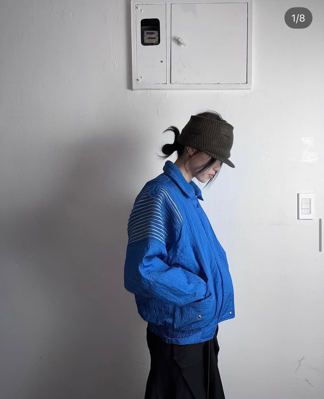 Vintage nylon bomber 상품이미지4